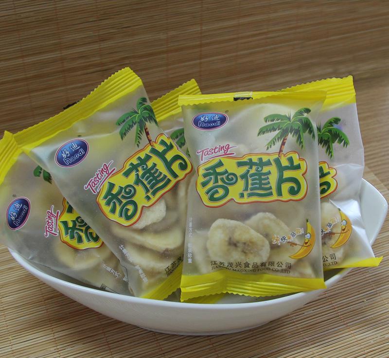 好迪休闲零食 菲律宾原产香蕉片，小包装，大满足