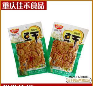 重庆风味泡椒豆干 休闲零食的麻辣诱惑